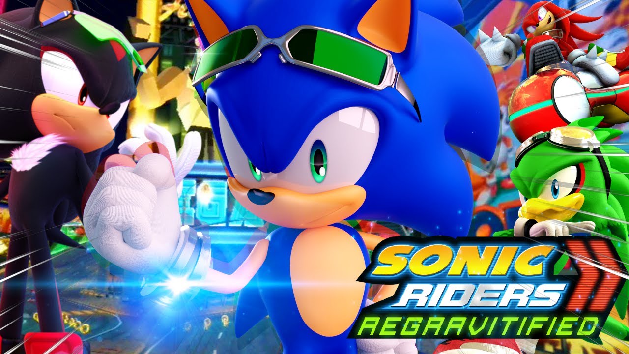 HOLD ON....This Sh%t Is CLEAN! | Sonic Riders Zero Gravity: Regravitified