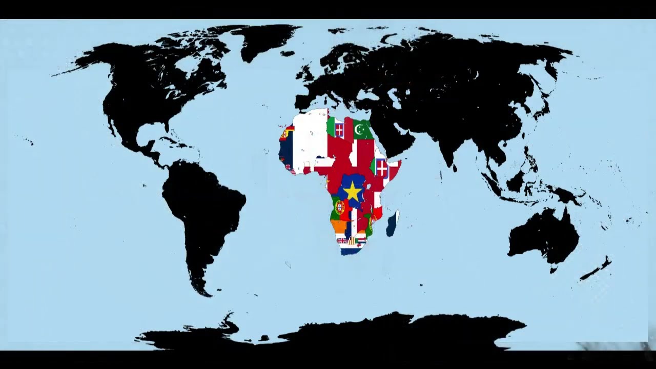 map of the world 1939 pt1 Africa