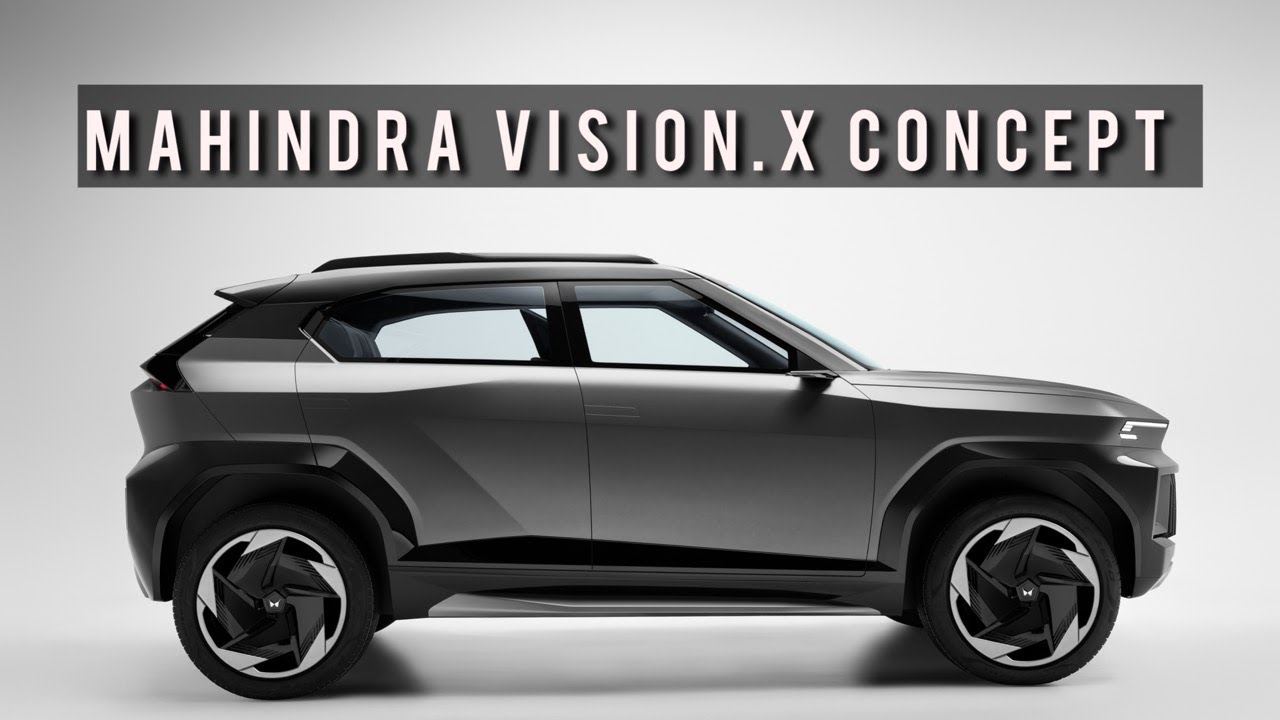 Mahindra Vision.X Concept - Tata Nexon Rival Compact-SUV