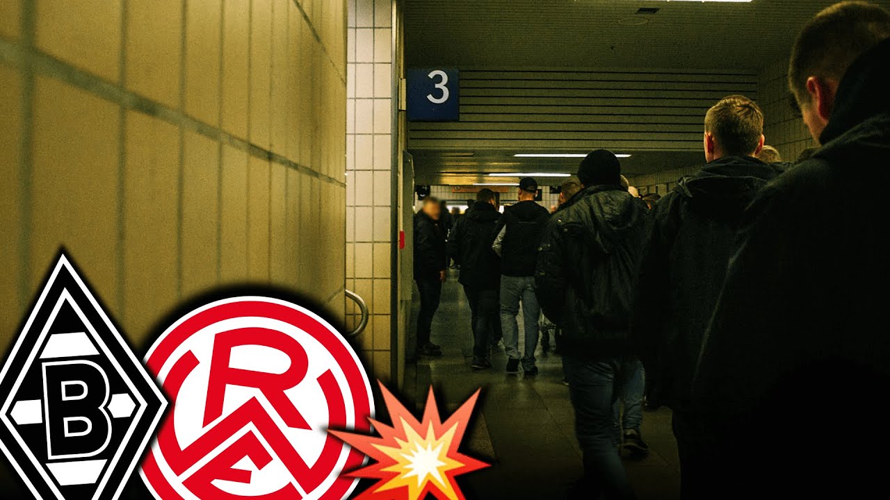 Traf Gladbach auf der Rücktour auf Essen? (Rennereien im Bahnhof)