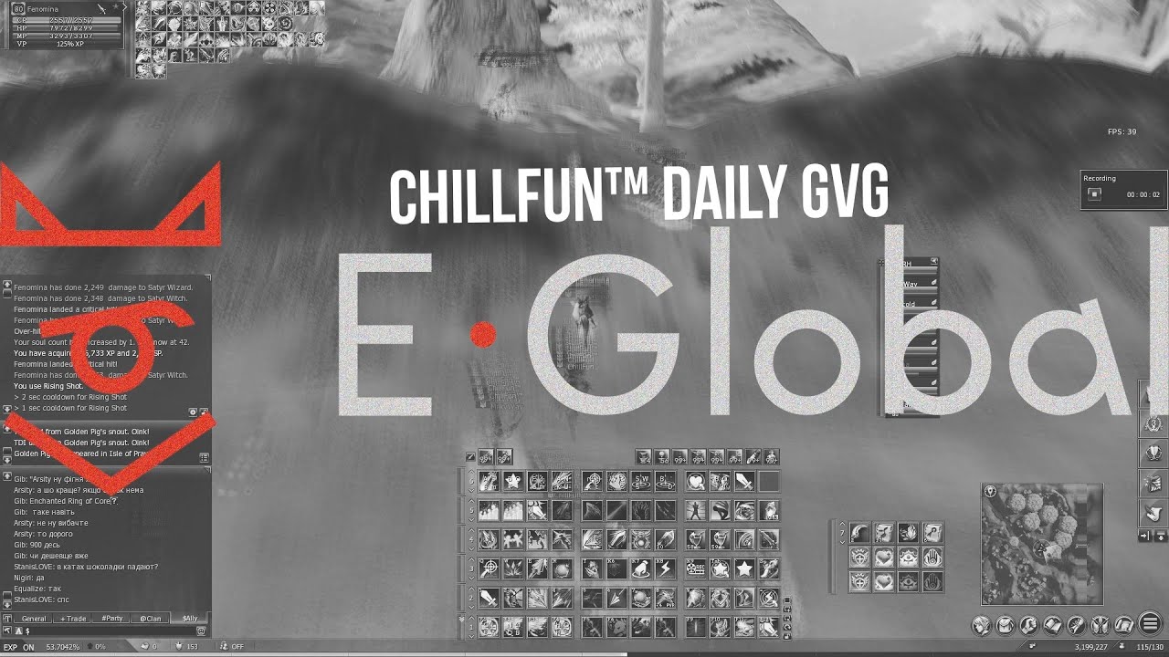 Lineage2 - ChillFun™ Daily GVG [MasterWork] - Clan UKRAINE