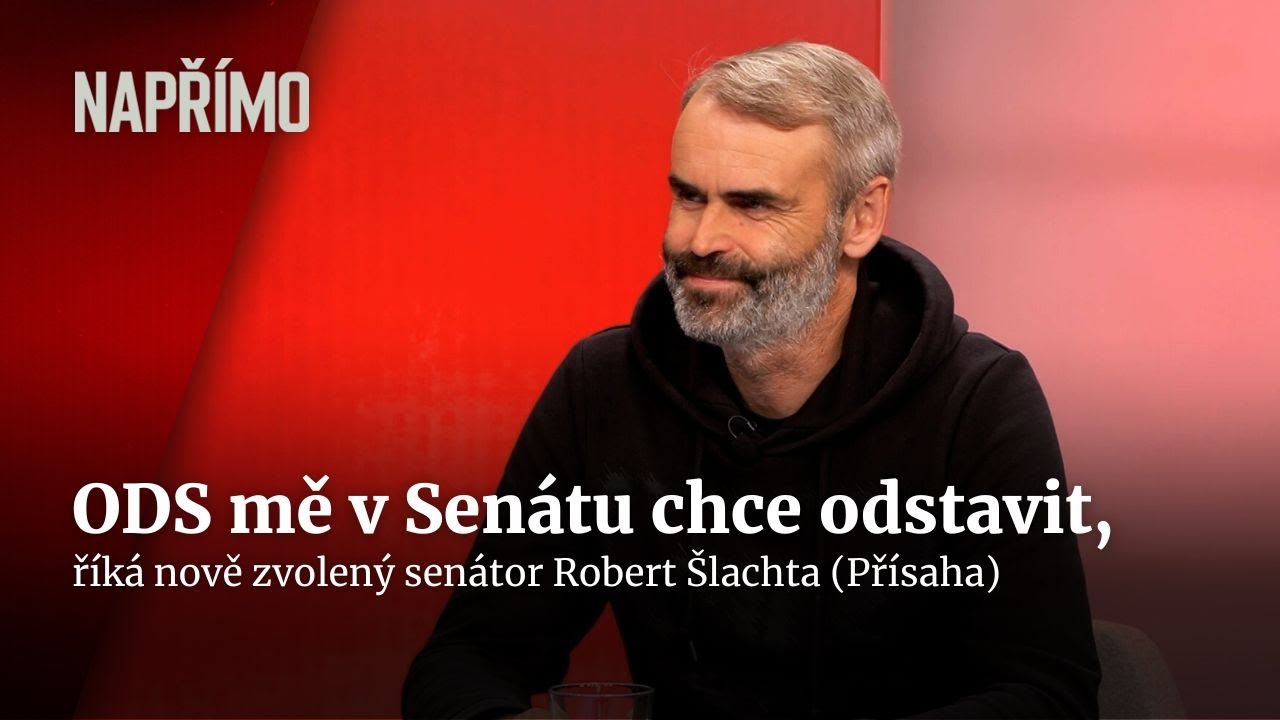 Šlachta: ODS se mě v Senátu snaží odstavit, ideálně někam na záchod | Napřímo