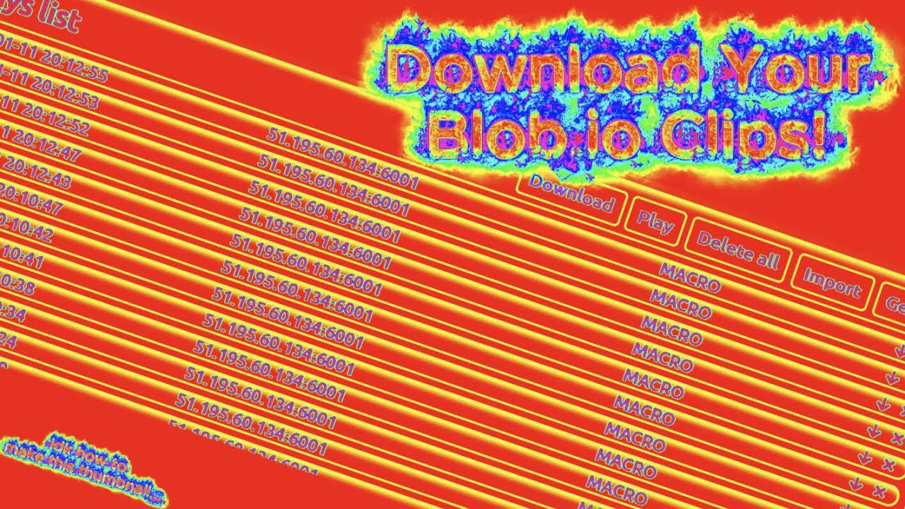 How to Download Blob io Clips on PC! (Fast & Easy Tutorial)