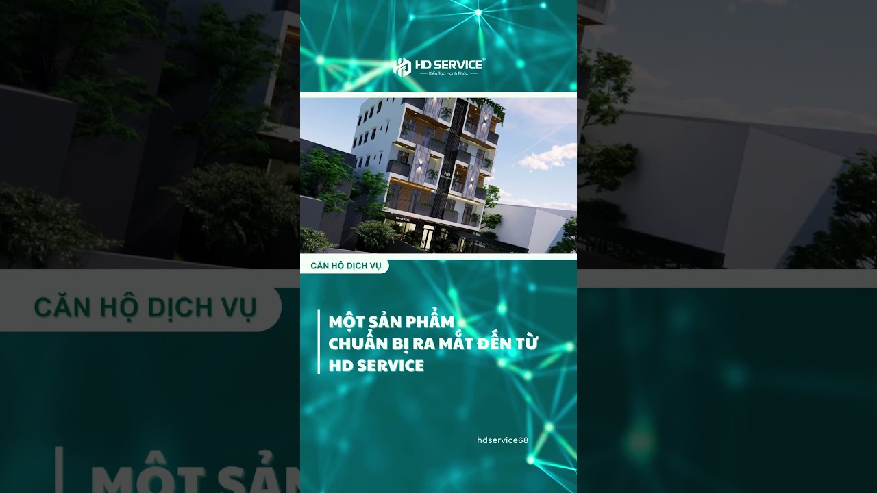 CĂN HỘ DỊCH VỤ HD APARTMENT I SẮP RA MẮT #binhduong #canhodichvu
