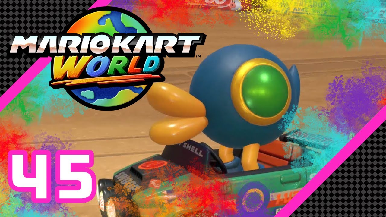 Mario Kart World - Cherry Rally 150cc with Cataquack (3 Stars) - 100% Playthrough (45)