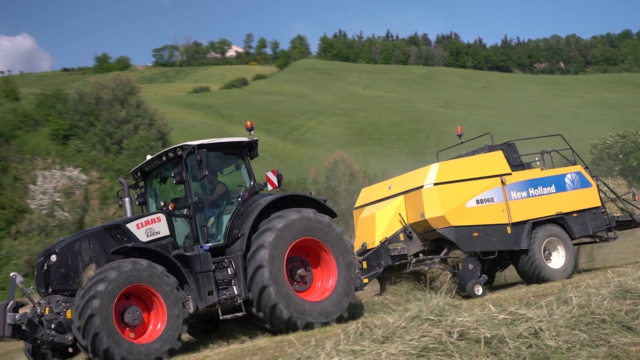 Claas Axion 840 BlackEdition+NH BB960/2 JD 6930+Angeloni Vision/Fendt 936/JD 8260R~Fucili Franco