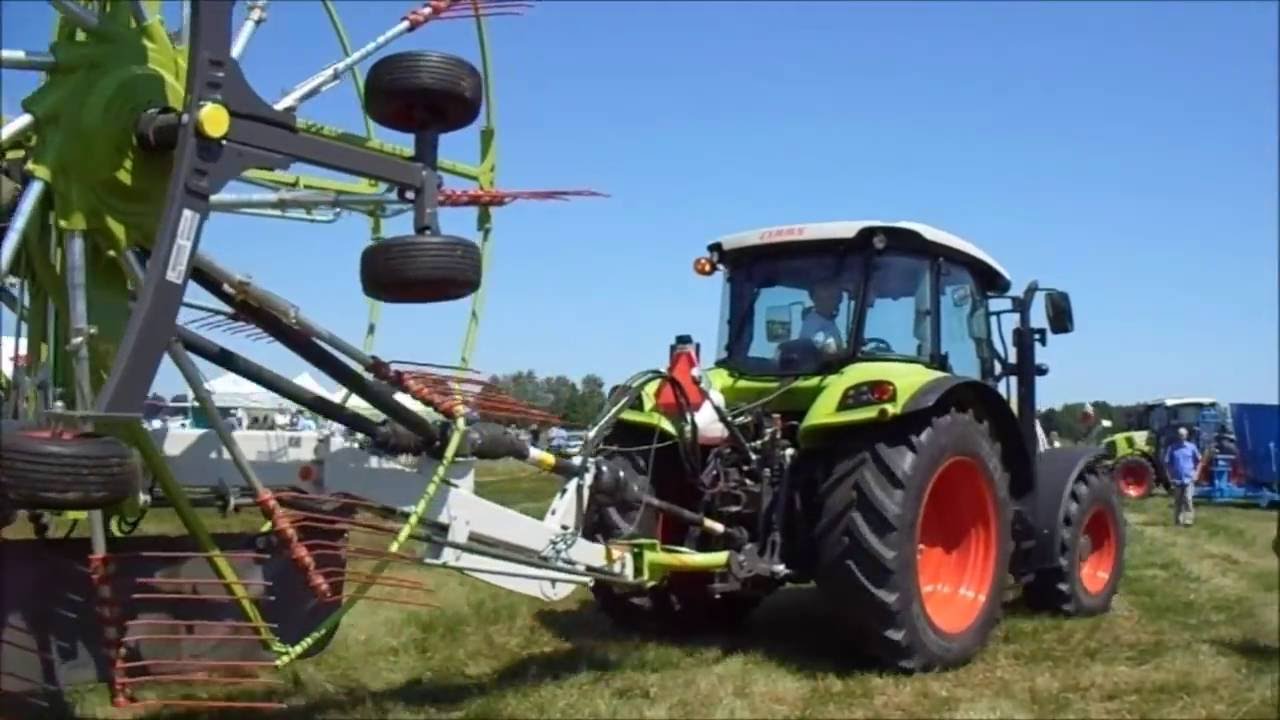 Pokazy Polowe CLAAS & KUBOTA 2016/siano kosy/Głuch&oacute;w ㋡ DE LUXE TEAM 3