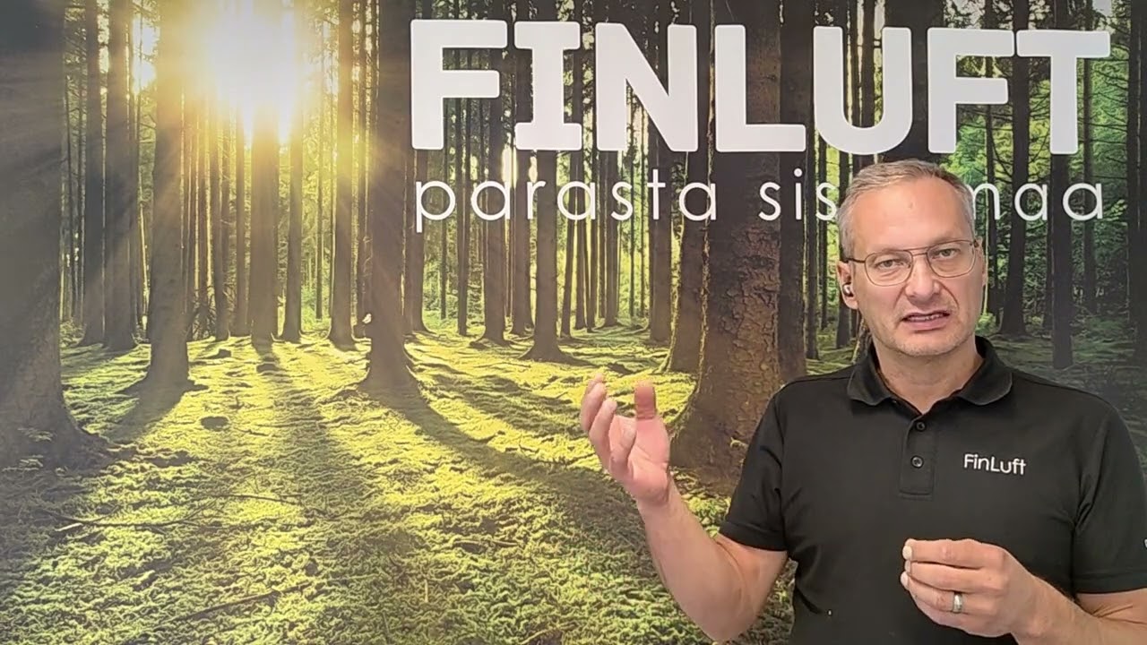 Finluft Ilmanvaihtokoulu - Alipainetta