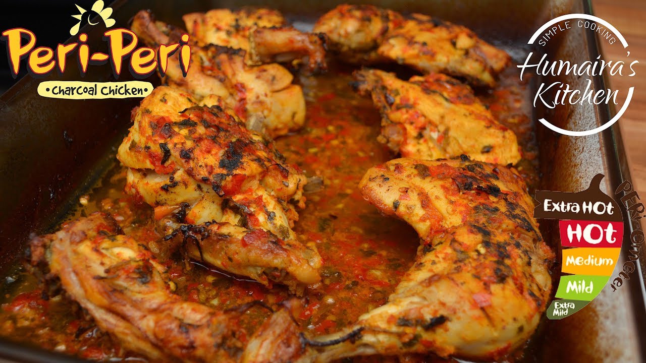 Peri Peri Chicken Recipe Nando's - Chicken Steak Style - Spicy Chicken Recipe in Urdu | Hindi