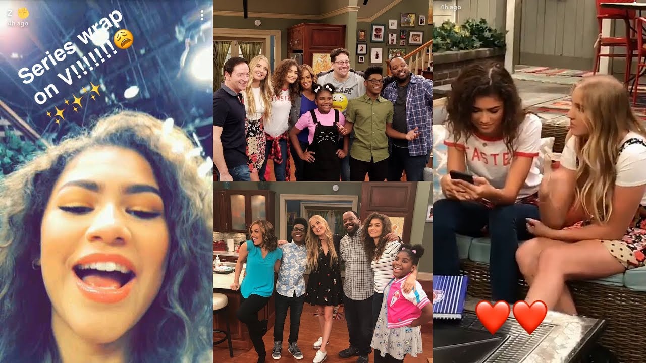 Zendaya | Snapchat Story | 29 September 2017 [ Last Day on K.C Undercover Set ]