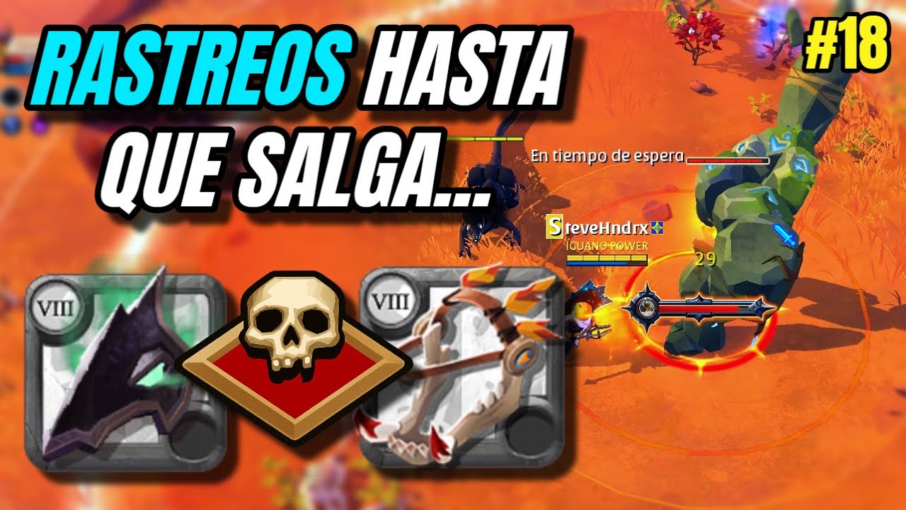 VOLVÍ A ZONA ROJA Y CASI ME GANKEAN / RASTREOS no.18 / ALBION ONLINE
