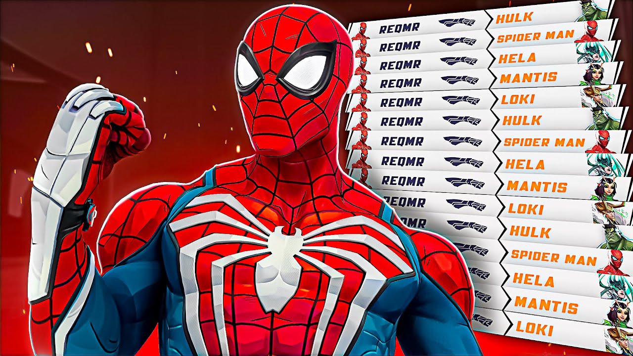 Как Человек-паук 1-го ранга получает звание MVP в каждой игре | Marvel Rivals, сезон 4