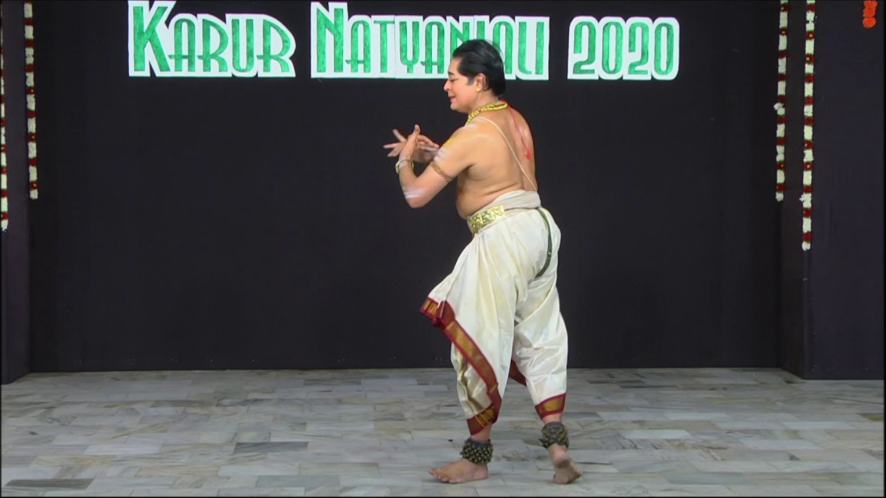 Karur Natyanjali Festival 10th Year - Suryanarayana Moorthy - Bharathanatyam - 12.01.2020
