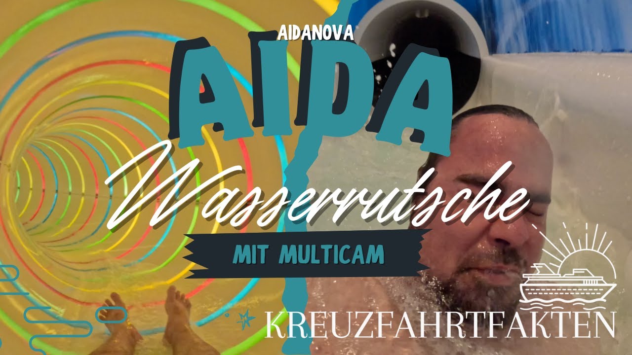 Abenteuer auf der AIDA Slide 🌊 | Rutschen auf der AIDAnova 🚢