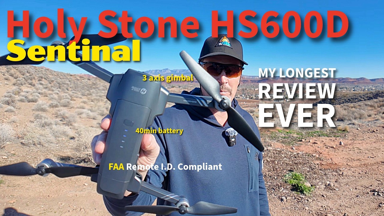 Обзор Holy Stone HS600D 3 AXIS 48MP — самый длинный в истории, и это справедливо?