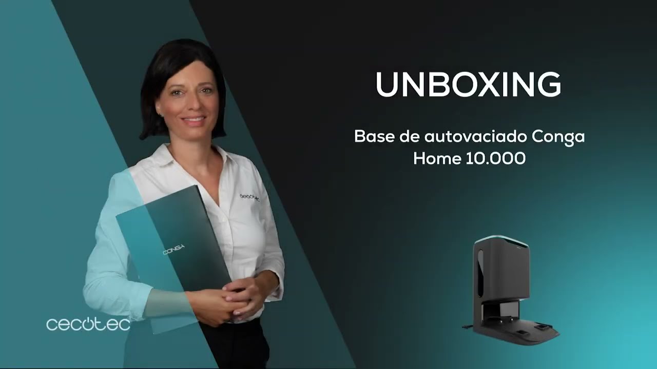 Unboxing base de autovaciado Conga Home 10000