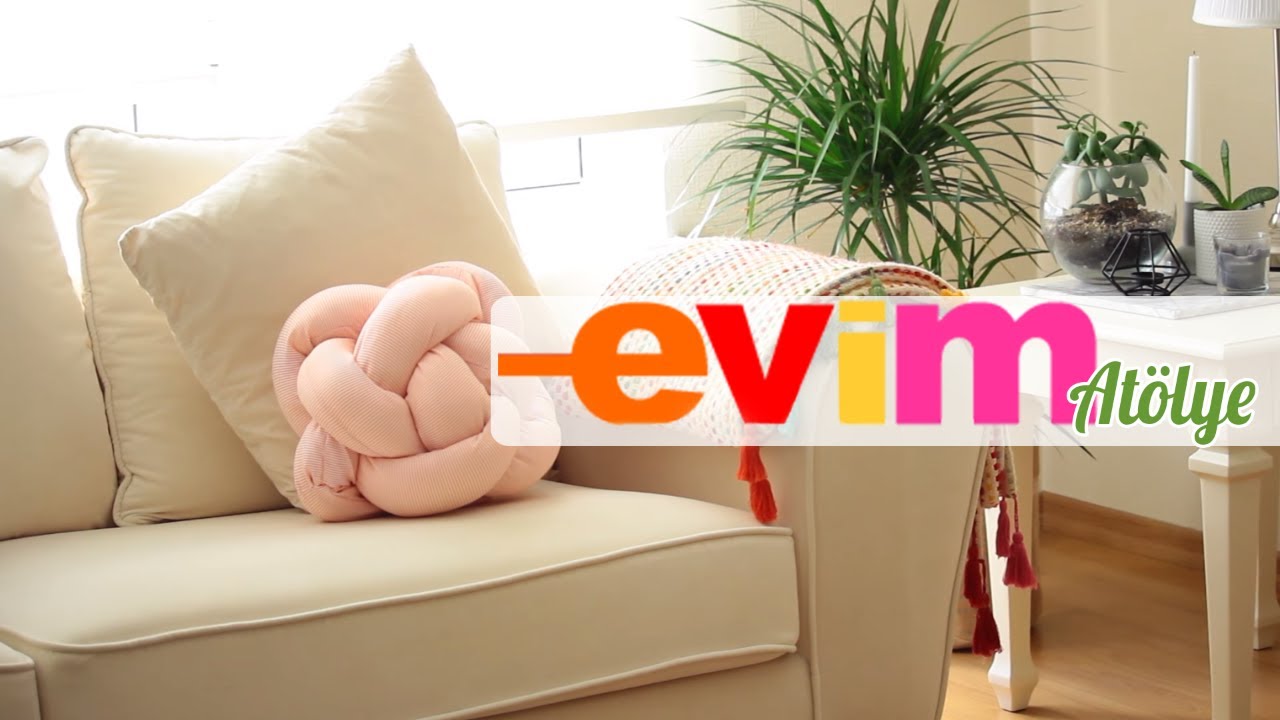 Gemici Düğümü Şeklinde Yastık - Kendin Yap!
