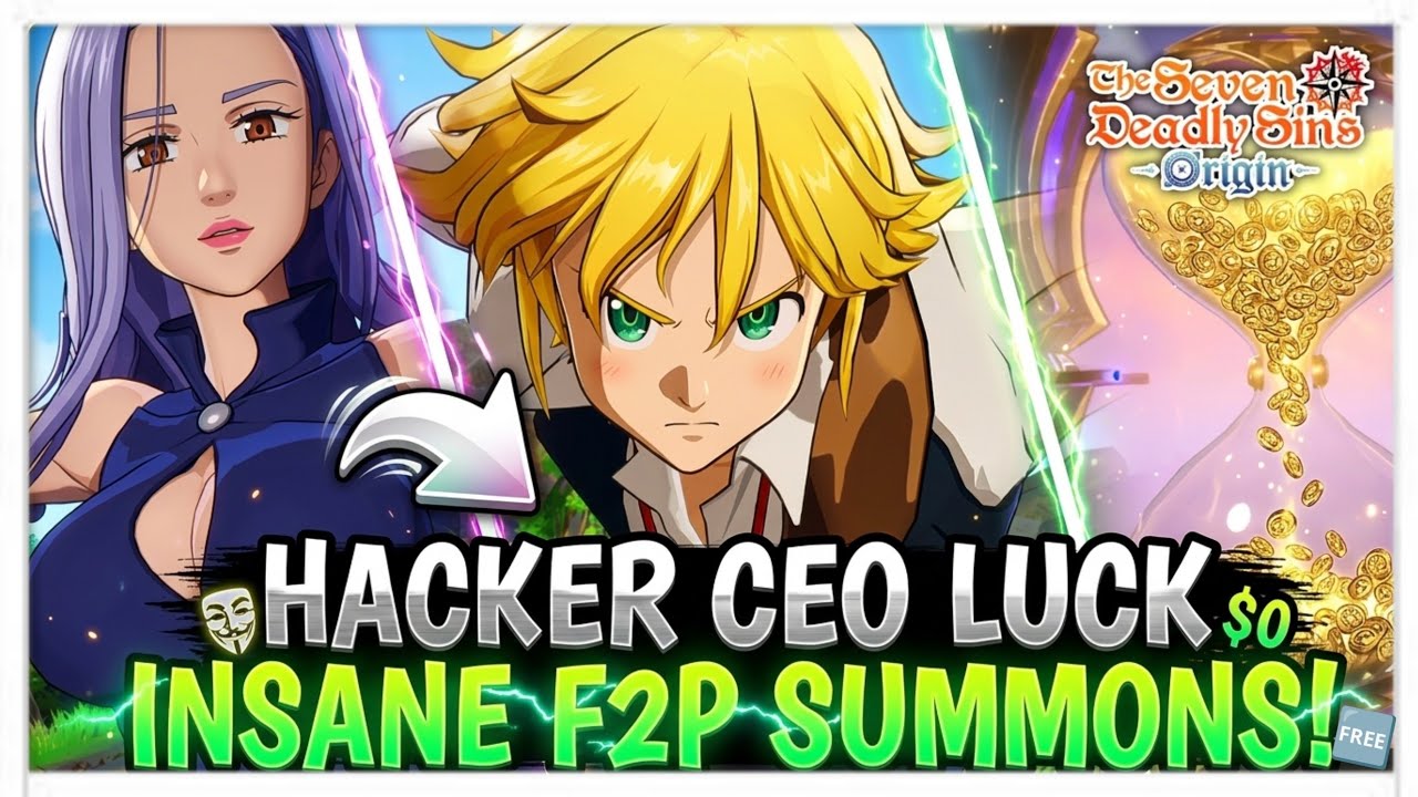 YOU WILL NOT BELIEVE THESE SUMMONS! 150+ F2P SUMMONS FOR MELIODAS - SEVEN DEADLY SINS: ORIGIN