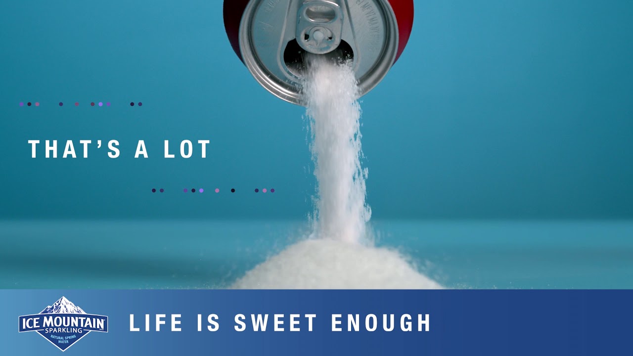 Ice Mountain Sparkling Water | Life is Sweet Enough