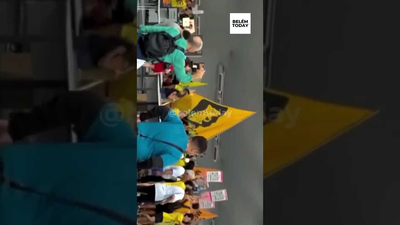 Urgente   A Bluezone foi invadida neste exato momento    cop30  bluezone  protesto  invas&atilde;o  par&aacute;  b