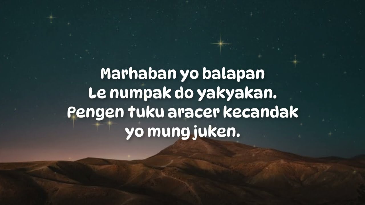 Marhaban yo balapan || Ndugal Racing - Mata Panda feat Sedoyo Mawut dan Zaen MC Lirik Terbaru 2026