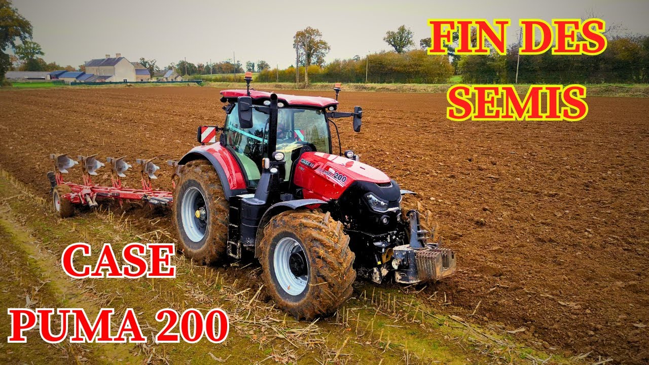 NOUVEAU TRACTEUR SUR LA FERME !!!!! // ON TERMINE LES SEMIS DE BLÉS !!!!