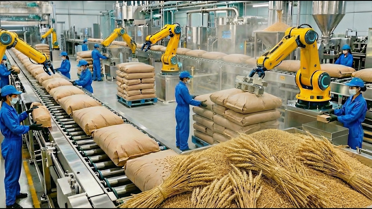 From Wheat to Flour: Secrets of a Modern Mill (Full Factory Tour) &ndash; How It&rsquo;s Made 4K