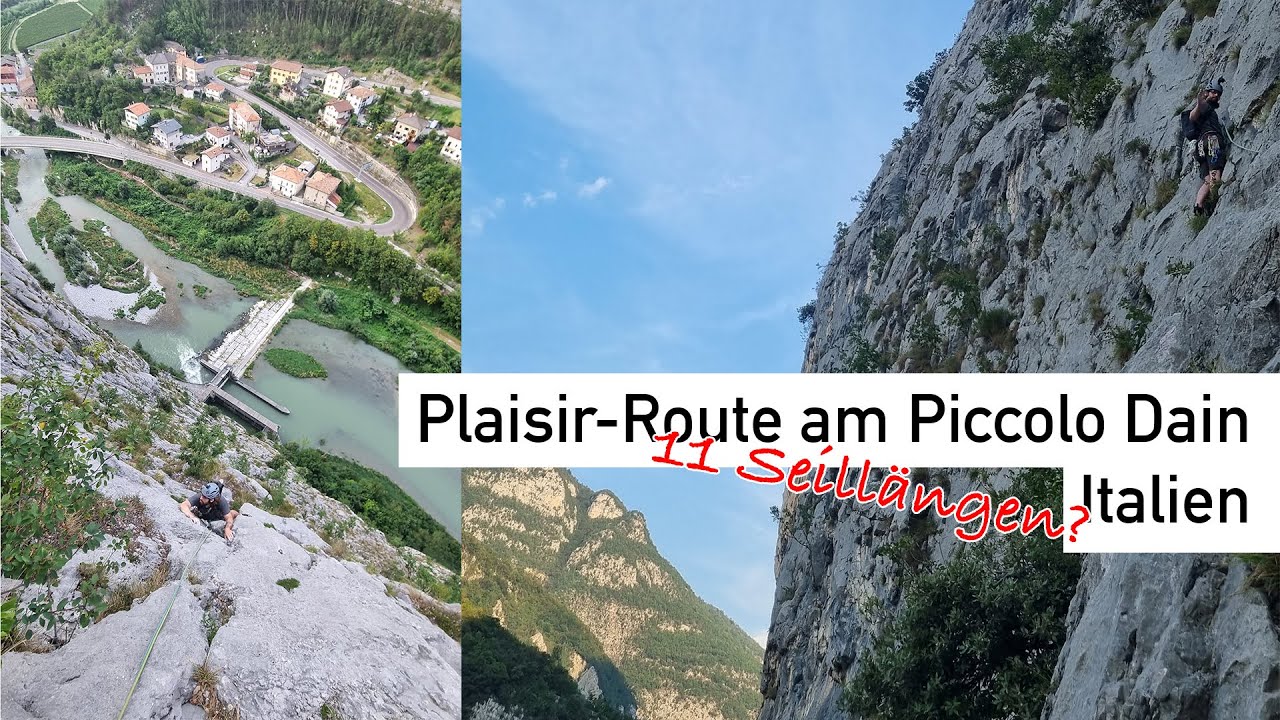 Plaisir-Mehrseillänge - Piccolo Dain - Orizzonti Dolomici (UIAA 5+) - feat. @AlpineFex