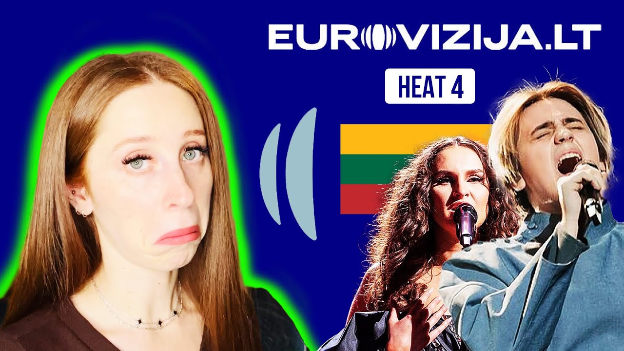 LET'S REACT TO EUROVIZIJA.LT HEAT 4 FINALISTS (LITHUANIA EUROVISION 2025)