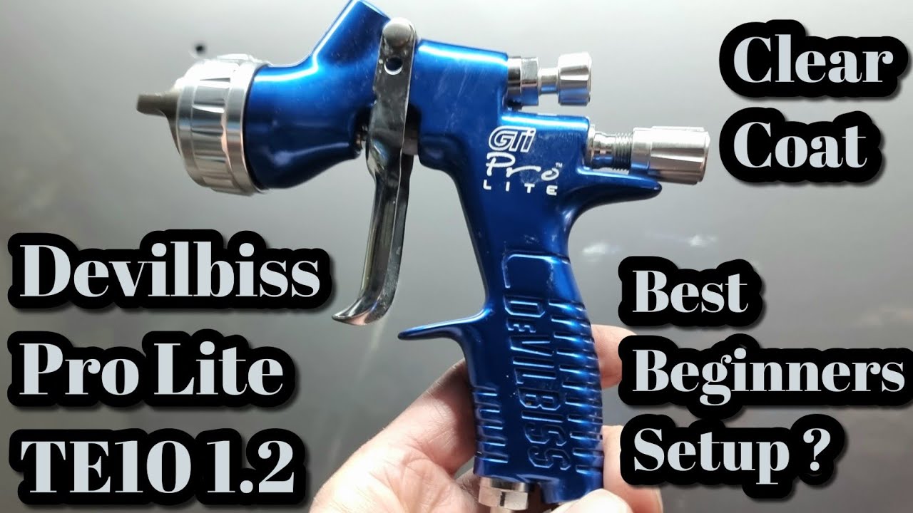 Devilbiss Tekna Pro Lite TE10 — лучший универсальный краскопульт для новичков?