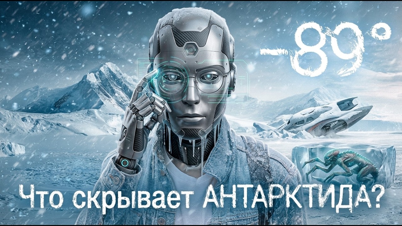 Искусственный интеллект проанализировал ЛЬДЫ АНТАРКТИДЫ | Что скрывают УЧЕНЫЕ ?