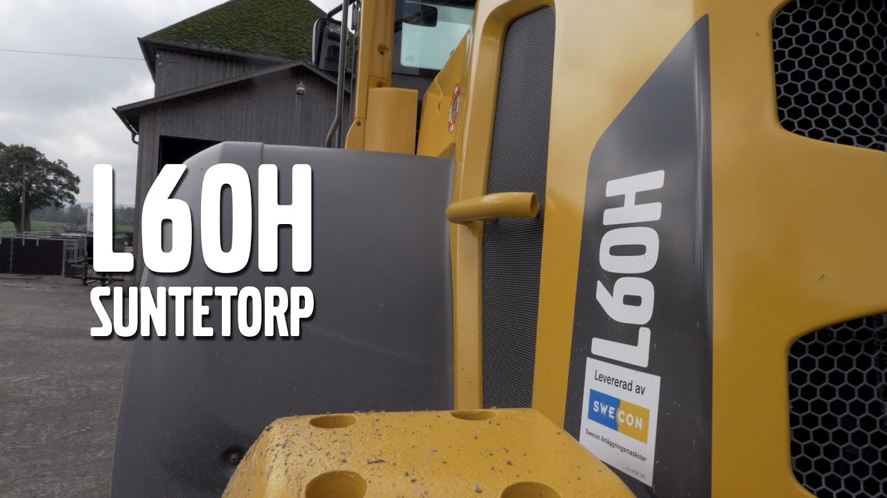 Volvo L60H på Suntetorp Säteri - hjullastare i lantbruket
