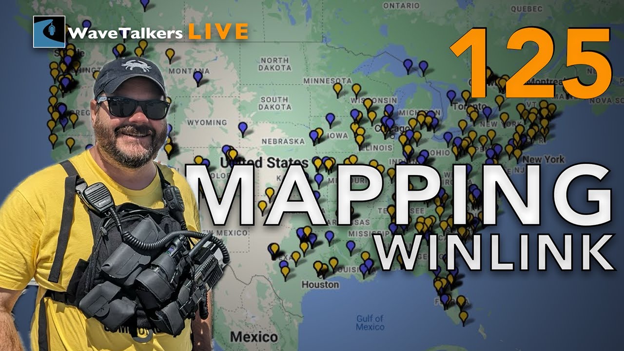 Mapping Winlink - WaveTalkers LIVE 125
