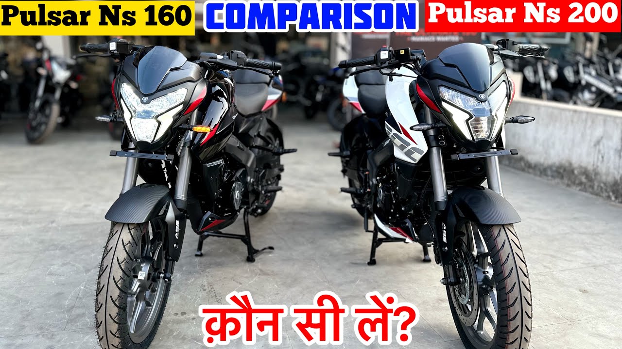 Bajaj Pulsar Ns 160 Vs Pulsar Ns 200 New 2024 Model | Comparison Review | Pulsar Ns 200 Vs Ns 160