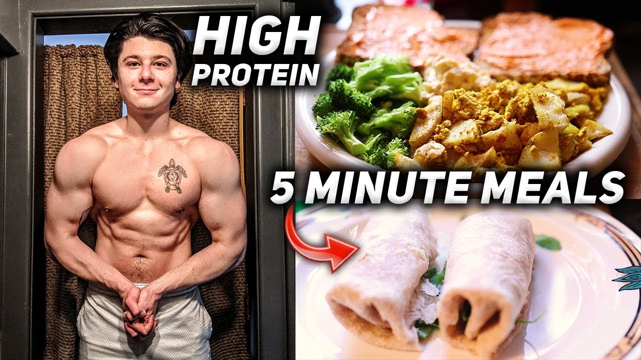 What A Lazy Vegan Athlete Eats In A Day | Easy Vegan Meals
