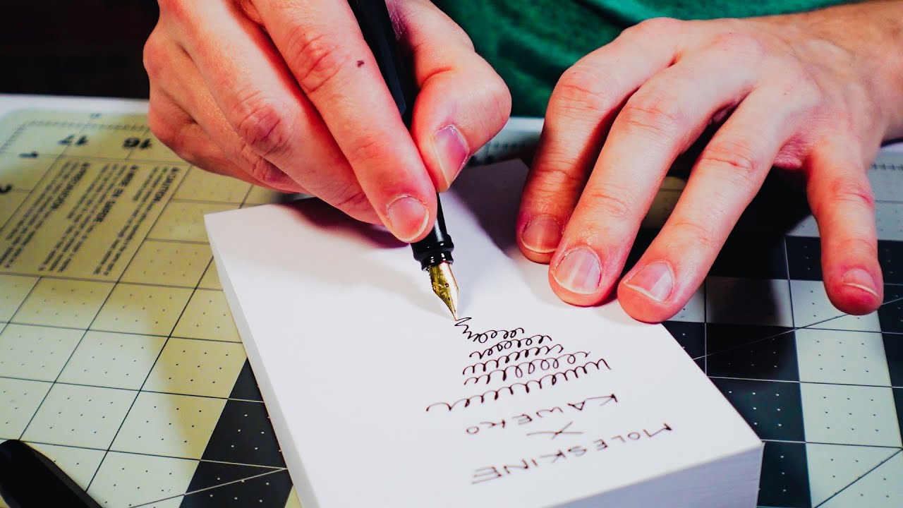 Two of my Favorite Brands Made a Fountain Pen Together? (Fountain Pen Review and Drawing)