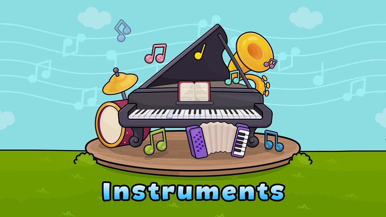 Bimi Boo Piano #2 - Learn Musical Instruments Sounds | Bimi Boo Games