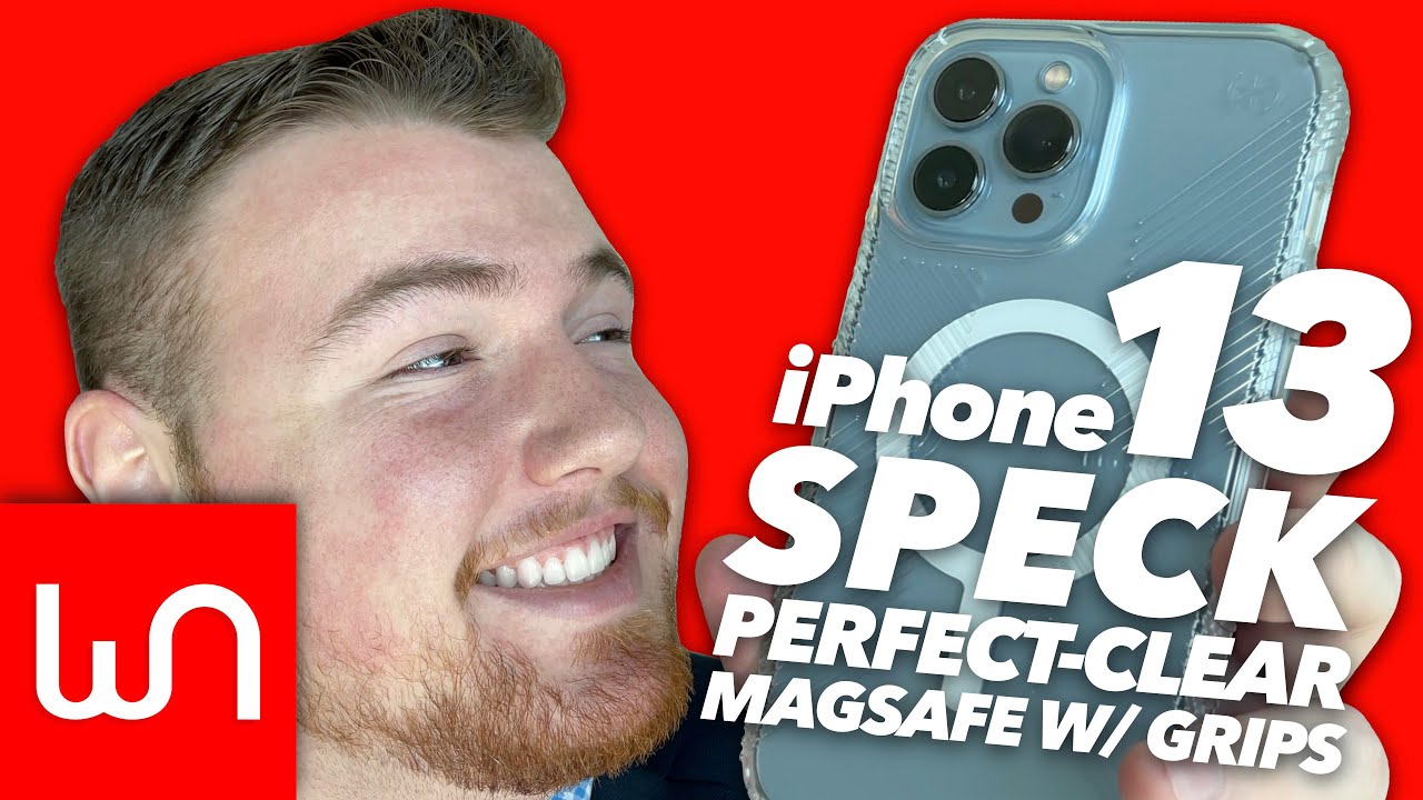Speck Presidio Clear Grip w/ MagSafe For iPhone 13 Pro Max Unboxing!