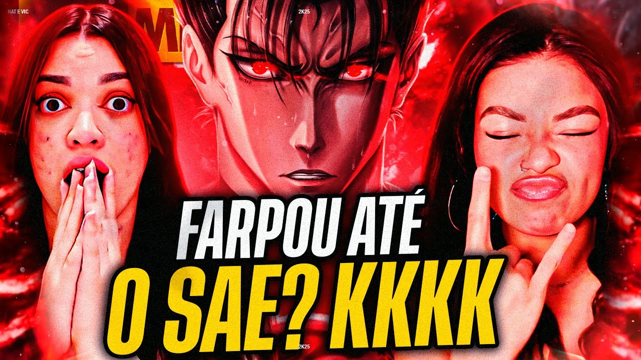 MHRAP: Tipo Barou 👑 (Blue Lock) | Vick e Nat [REACT]