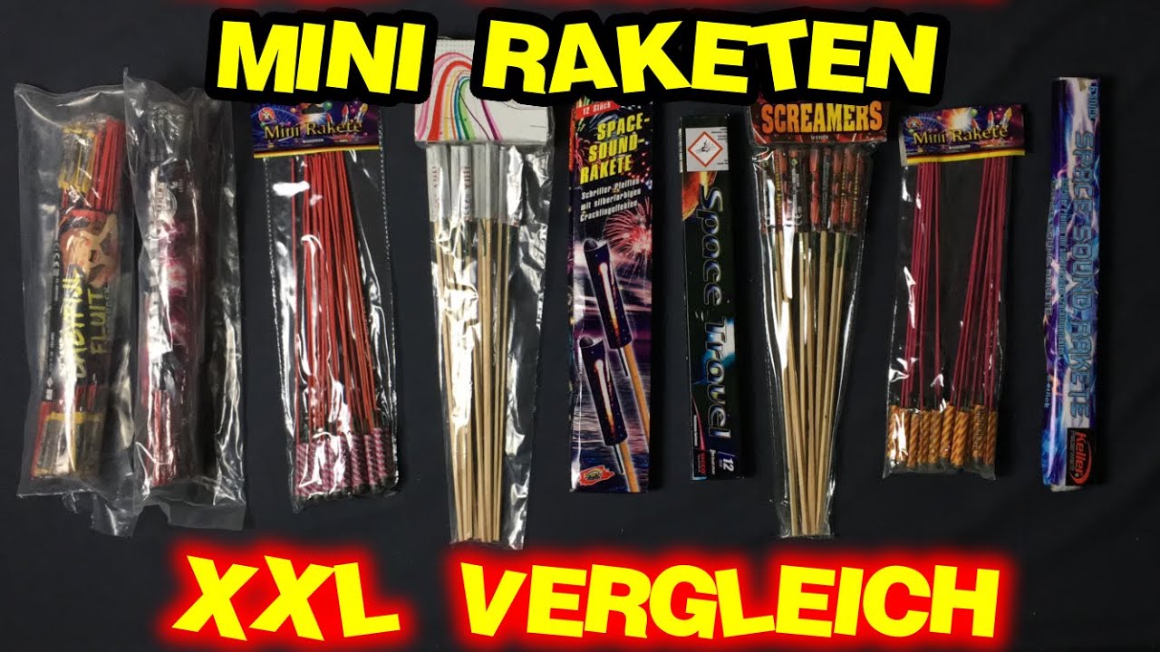 Mini-Pfeif-Raketen Vergleich XXL | Panda/Lesli/Keller/Weco...