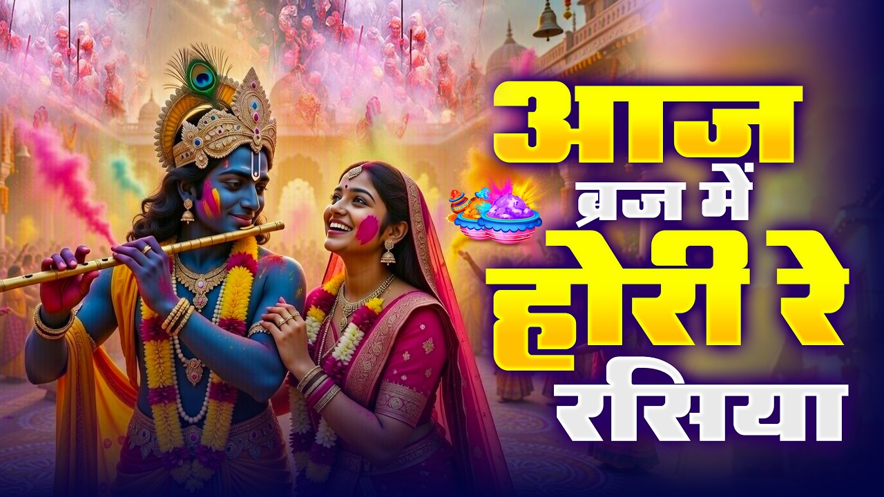 होली Special भजन - आज बिरज में होरी रे रसिया - Aaj Brij Me Hori Re Rasiya - New Holi Bhajan 2026