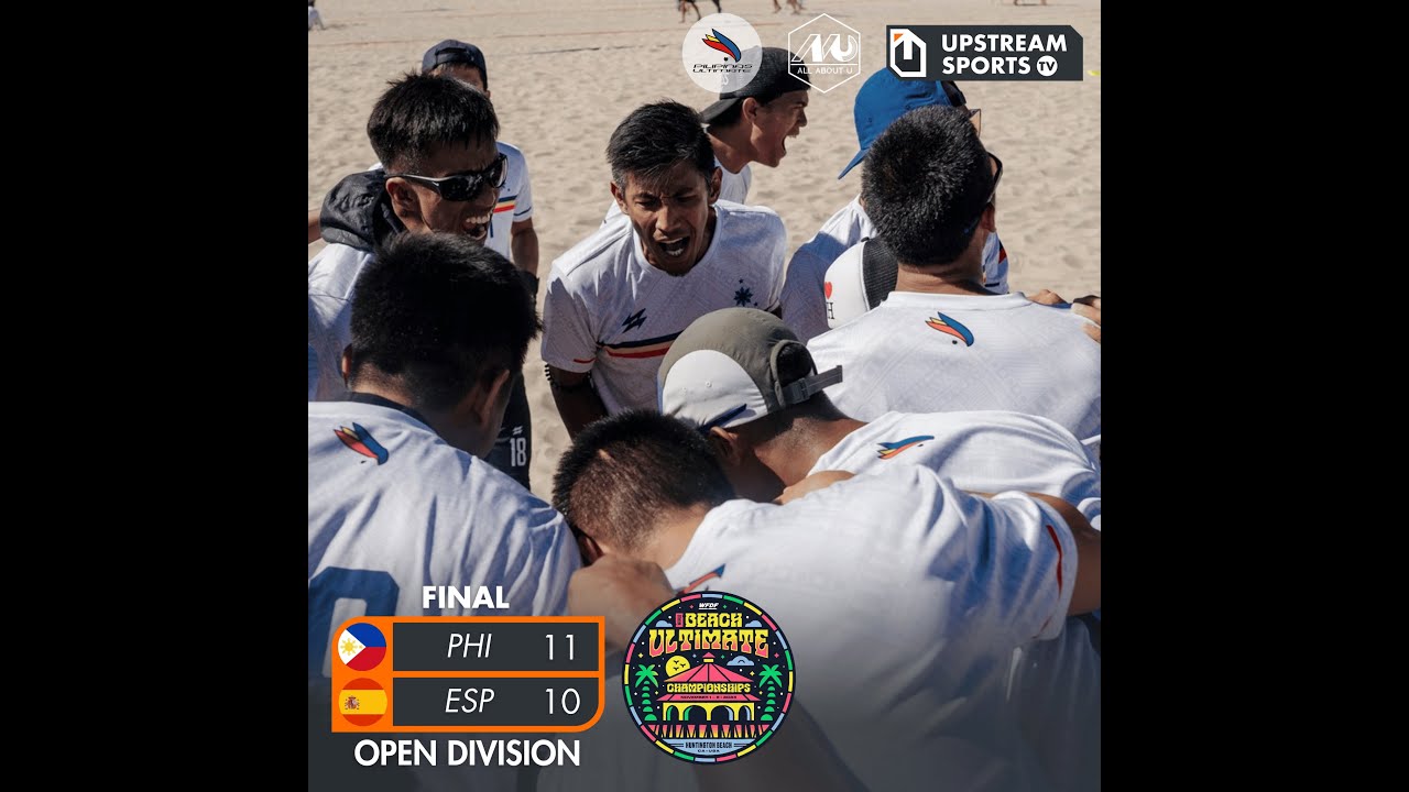 Don't miss that last one! All goals Pilipinas Ultimate Open Team vs Spain - WBUC 2023