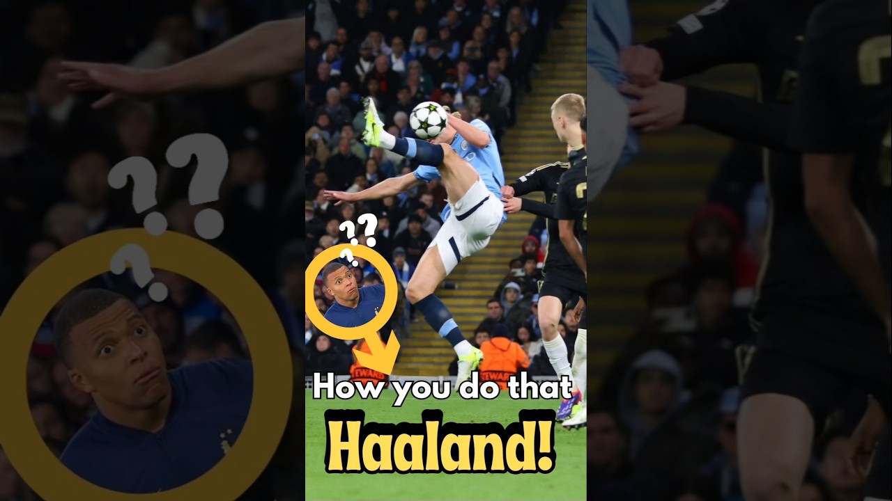 Erling Haaland's Superhuman Backheel Volley Stuns the World!