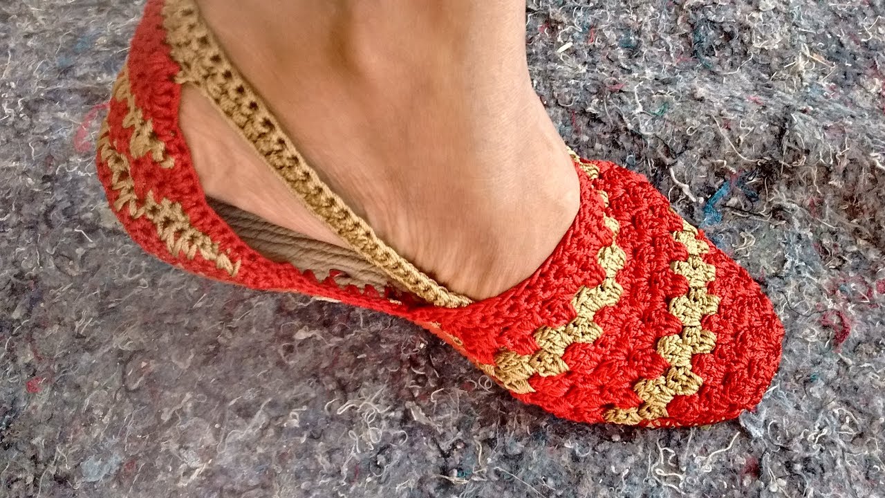 👉 SANDALIAS TEJIDAS A CROCHET PARA DAMAS  👈