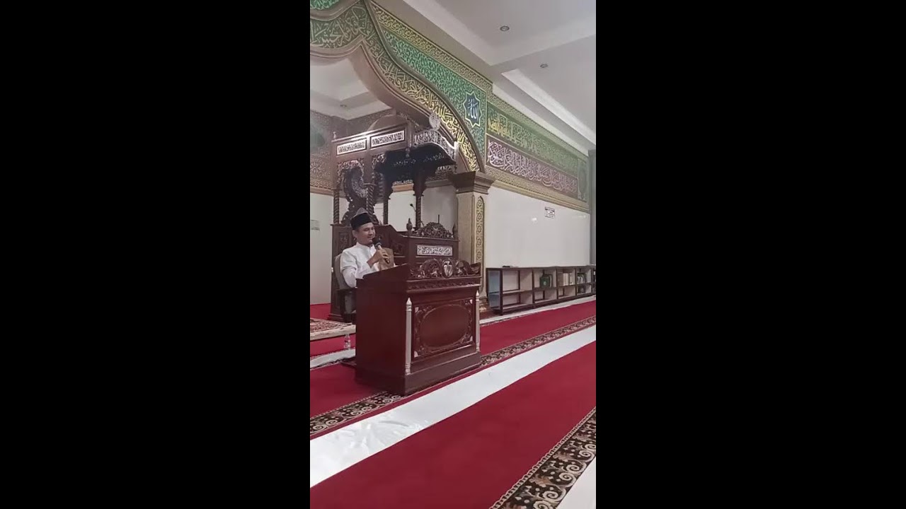 Live ceramah & sholat Tarawih 20ramadhan 1447H