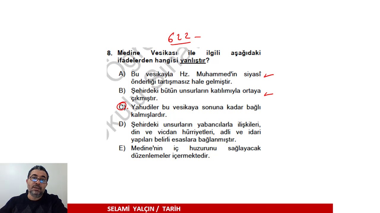İSLAM TARİHİ SORU ÇÖZÜMÜ II