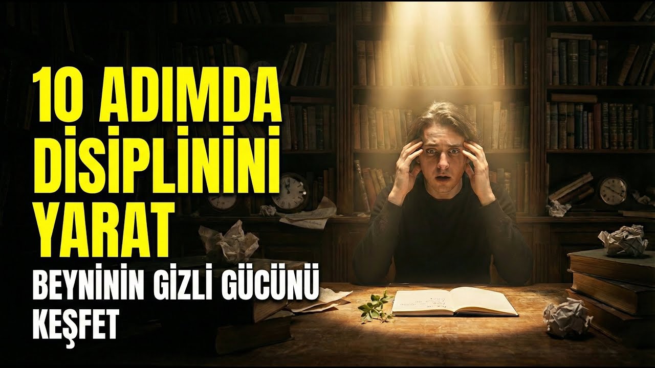 10 Adımda Disiplinli Ol | Disiplin Zor Değil — Sana Yanlış Öğretildi