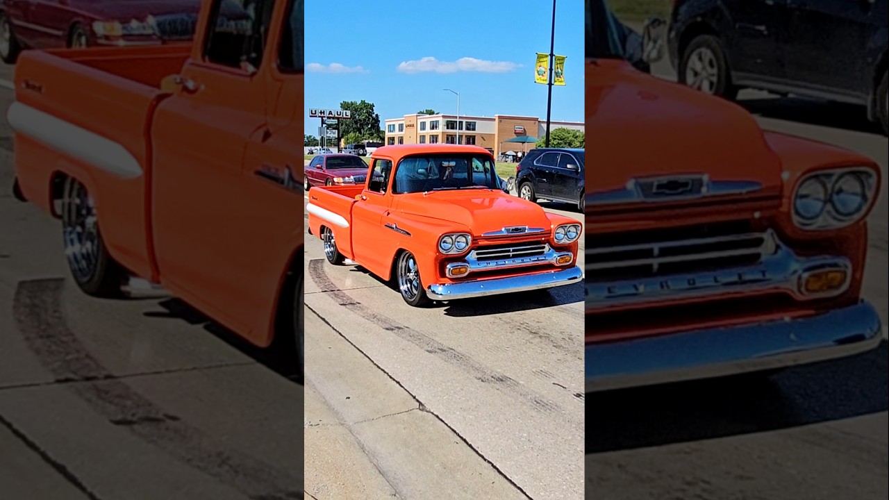 1958 Chevy Apache 31 Fleetside Classic Pickup Truck Drive By Engine Sound Telegraph Cruise 2024