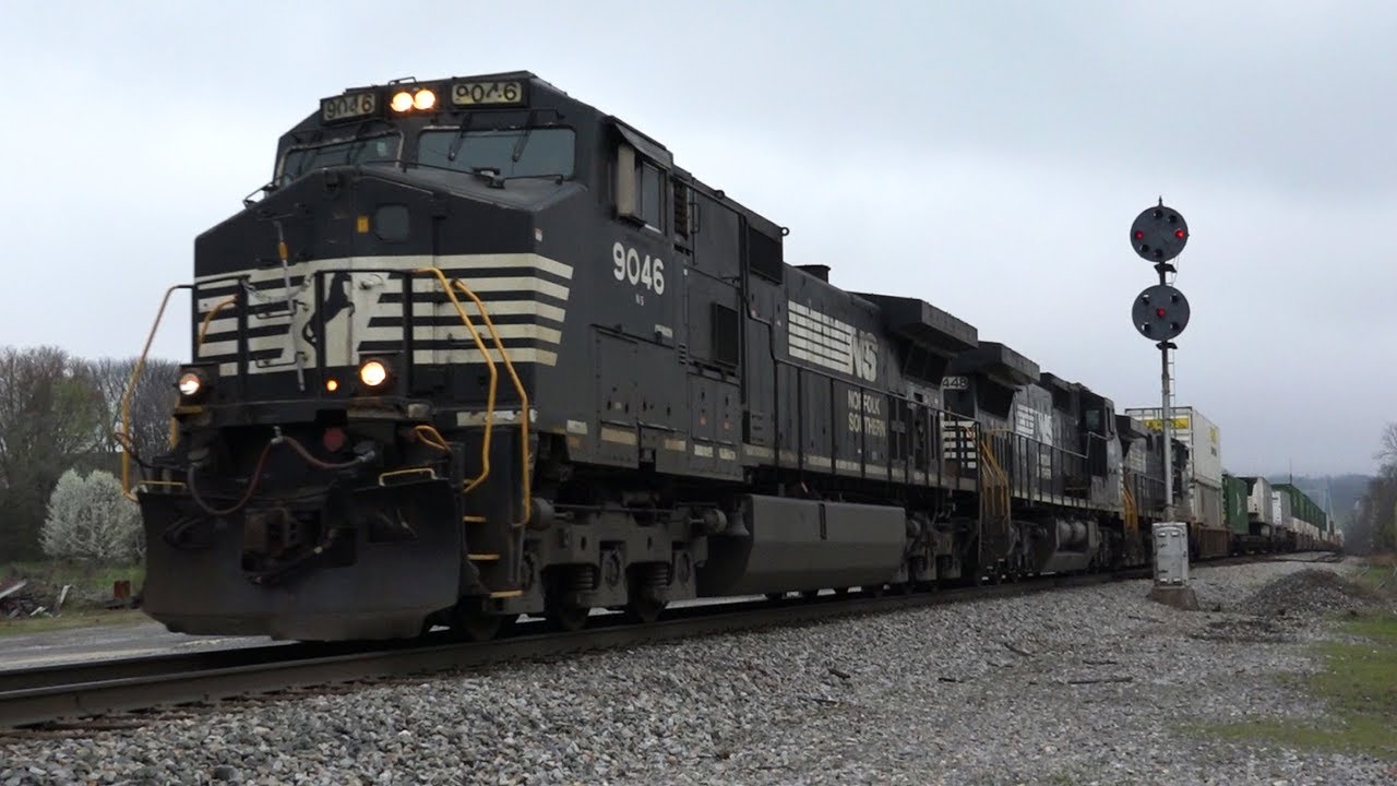 Trains on the Norfolk Southern Virginia Division - Spring 2016 Part 1
