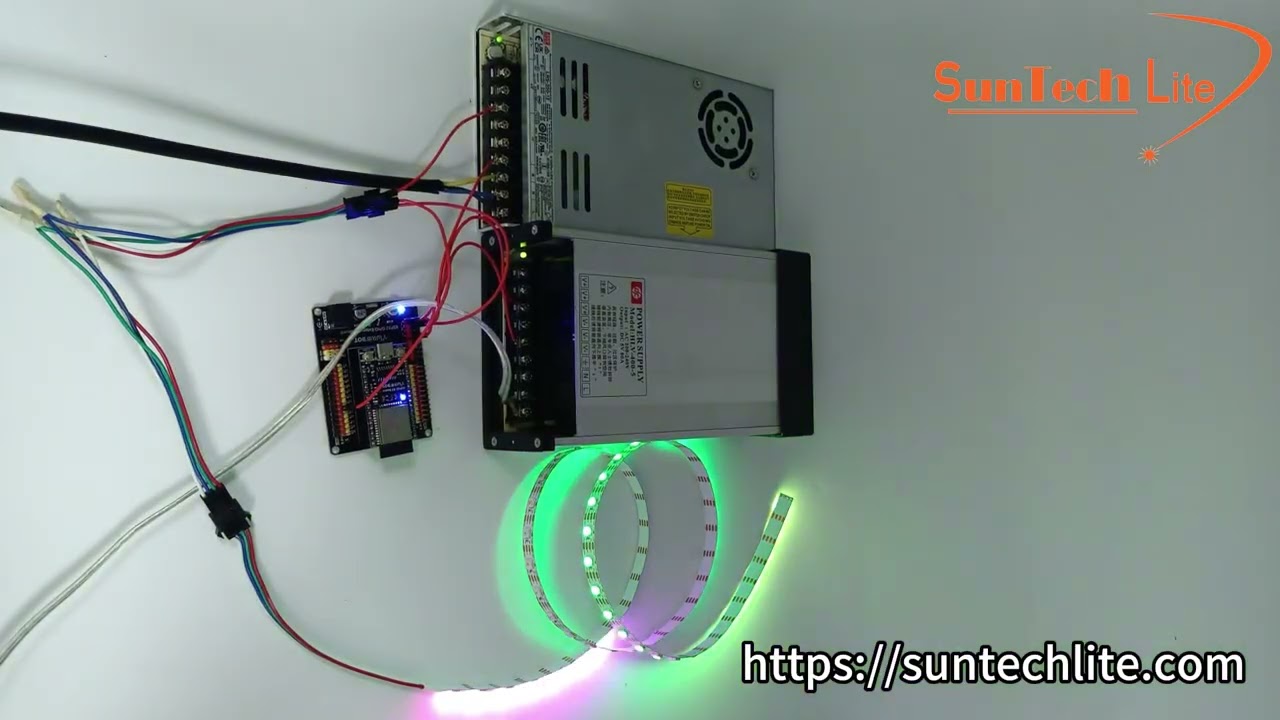 How to Wire and Code WS2815 Strips on ESP32